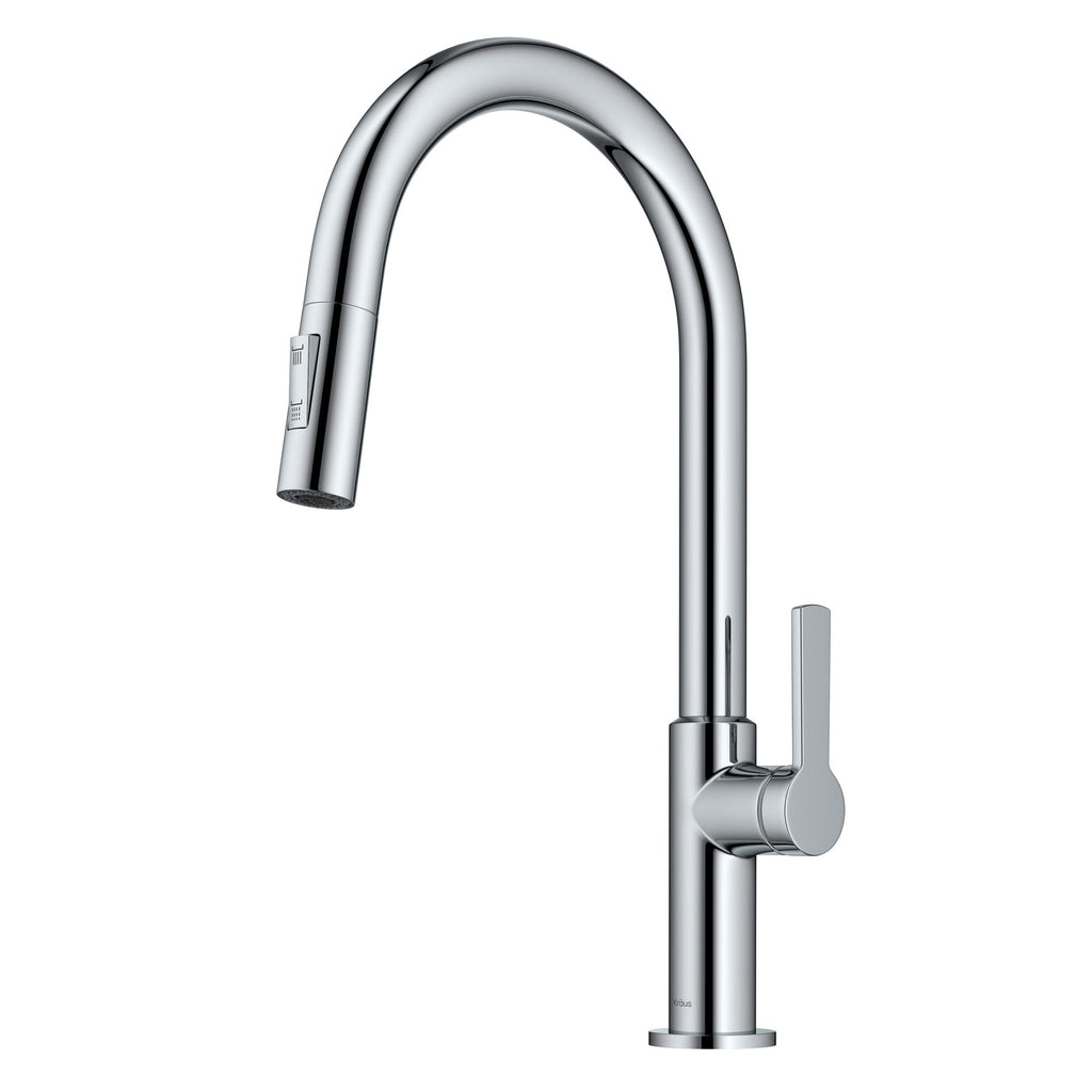 KRAUS Spot Free Stainless Steel Pull Down Kitchen Faucet KPF-2820SFS