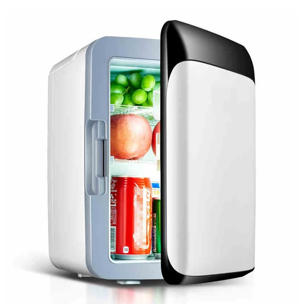 10-Liter Electric Mini-Fridge, Outdoor/Car Freezer, Cosmetics/Breast Milk/Medicine Cooler, 12V Portable Hot/Cold Box, Cooling And Heating