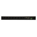 Tripp Lite Monitored PDU, 8 Outlets (C13), 208/220/230/240V, C20/L6-20P Adapter, 3.2-3.8kW, 8 ft. Cord, 1U Rack-Mount Single-Phase PDU, TAA (PDUMNH20HV)