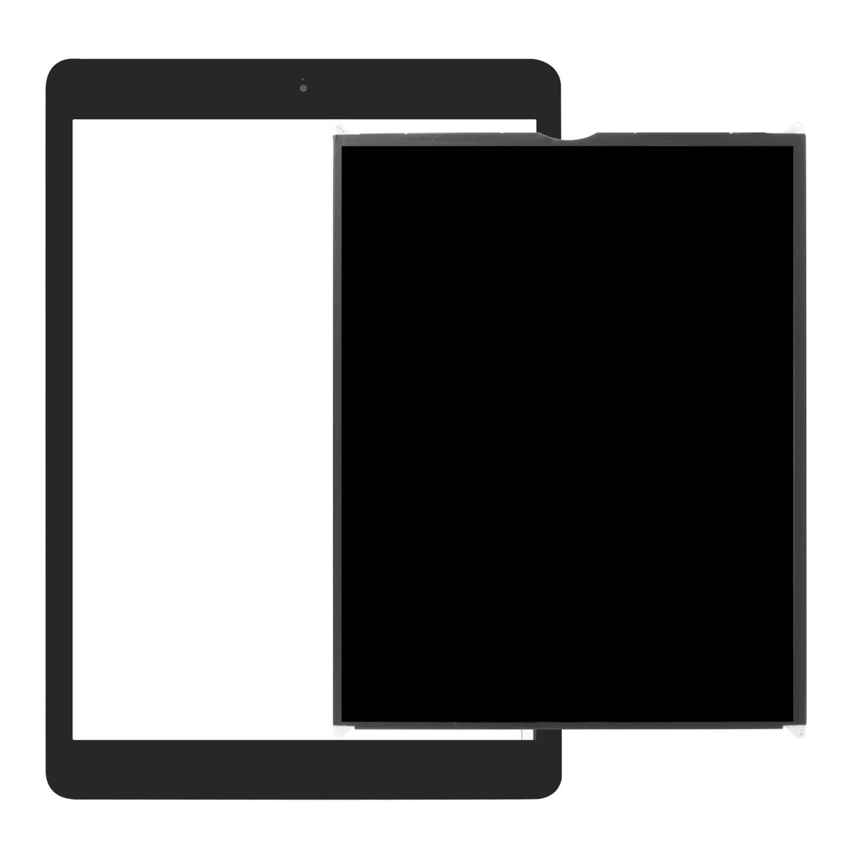 LCD Screen Replacement for iPad 5 2017 A1822 A1823 LCD Display Matrix Touch Sensor Screen Digitizer Assembly Repair Parts Kits with Home Button & Free Tools Set 9.7inch (Not for Air) (Black)