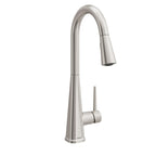Moen Swyre Spring Pulldown Kitchen Faucet, Bronzed Gold, 87538BZG