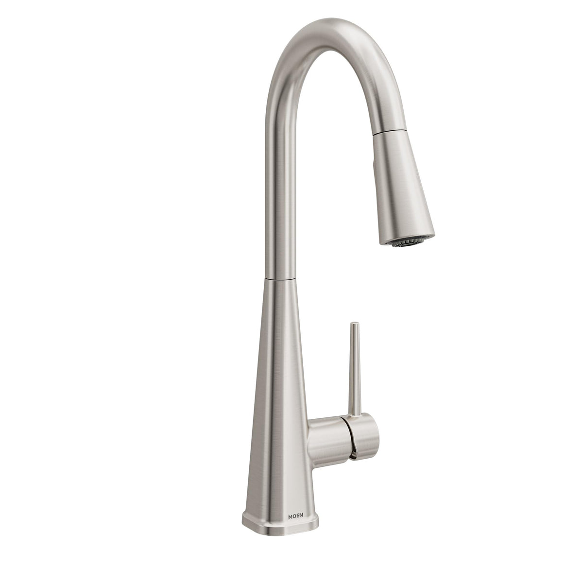 Moen Swyre Spring Pulldown Kitchen Faucet, Bronzed Gold, 87538BZG