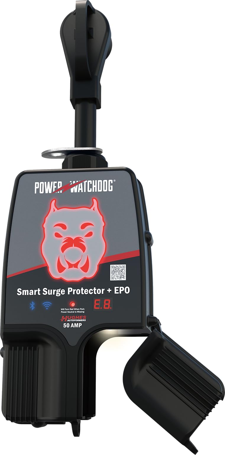 Power Watchdog PWD50 Smart RV Surge Protector, 50A, Bluetooth, IP65