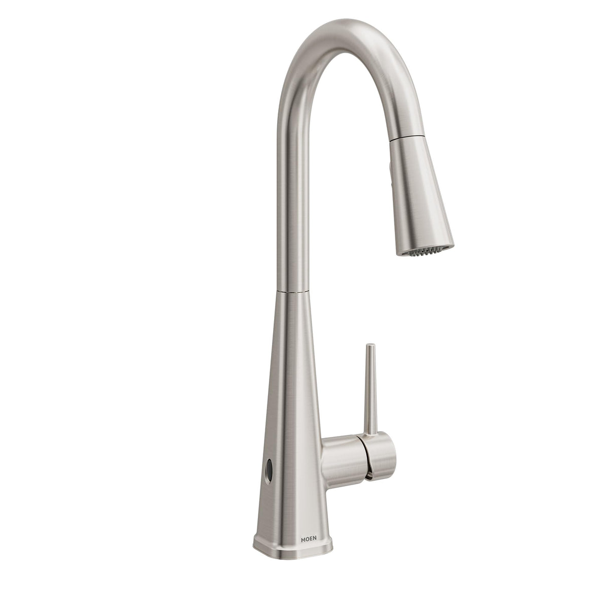 Moen Swyre Spring Pulldown Kitchen Faucet, Bronzed Gold, 87538BZG
