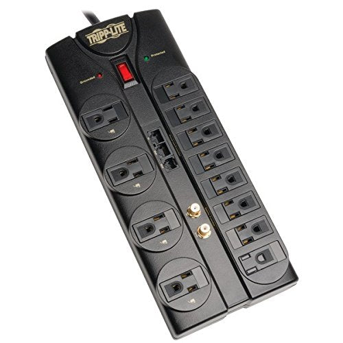 Tripp Lite Tlp1208Sat 12-Outlet Protect It!(R) Surge Protector