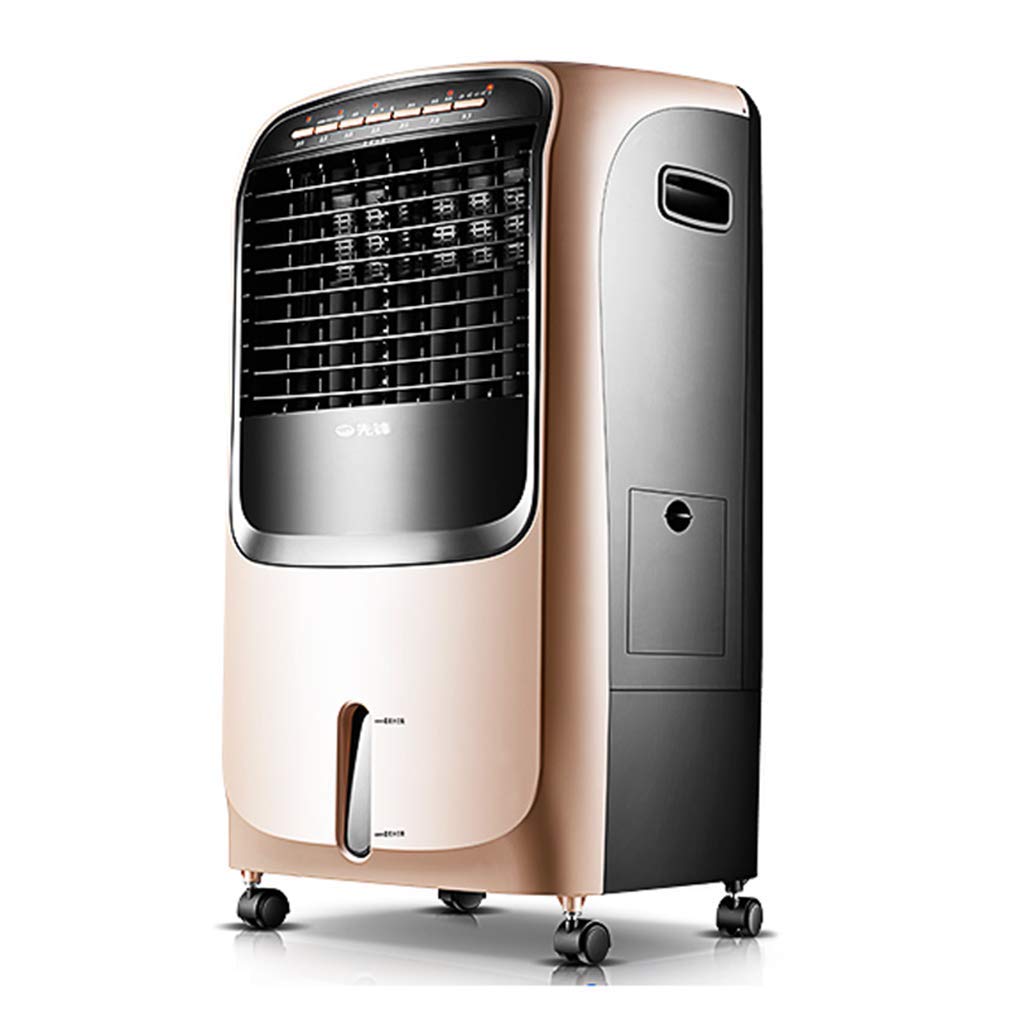 Household Air-Conditioning Fan Portable Heater Cooling and Heating Fan with Remote Control and Timer Function Humidity Balance Home/Commercial