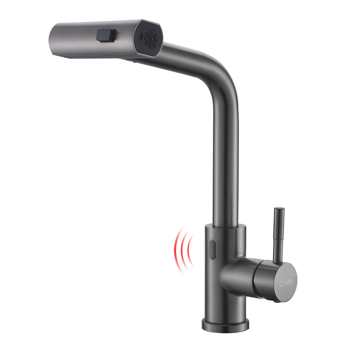 GIMILI Touchless Kitchen Sink Faucet with Pull Down Sprayer 15 Inch