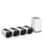 eufy Security eufyCam S330 (eufyCam 3), 4-Cam Kit, 4K Solar