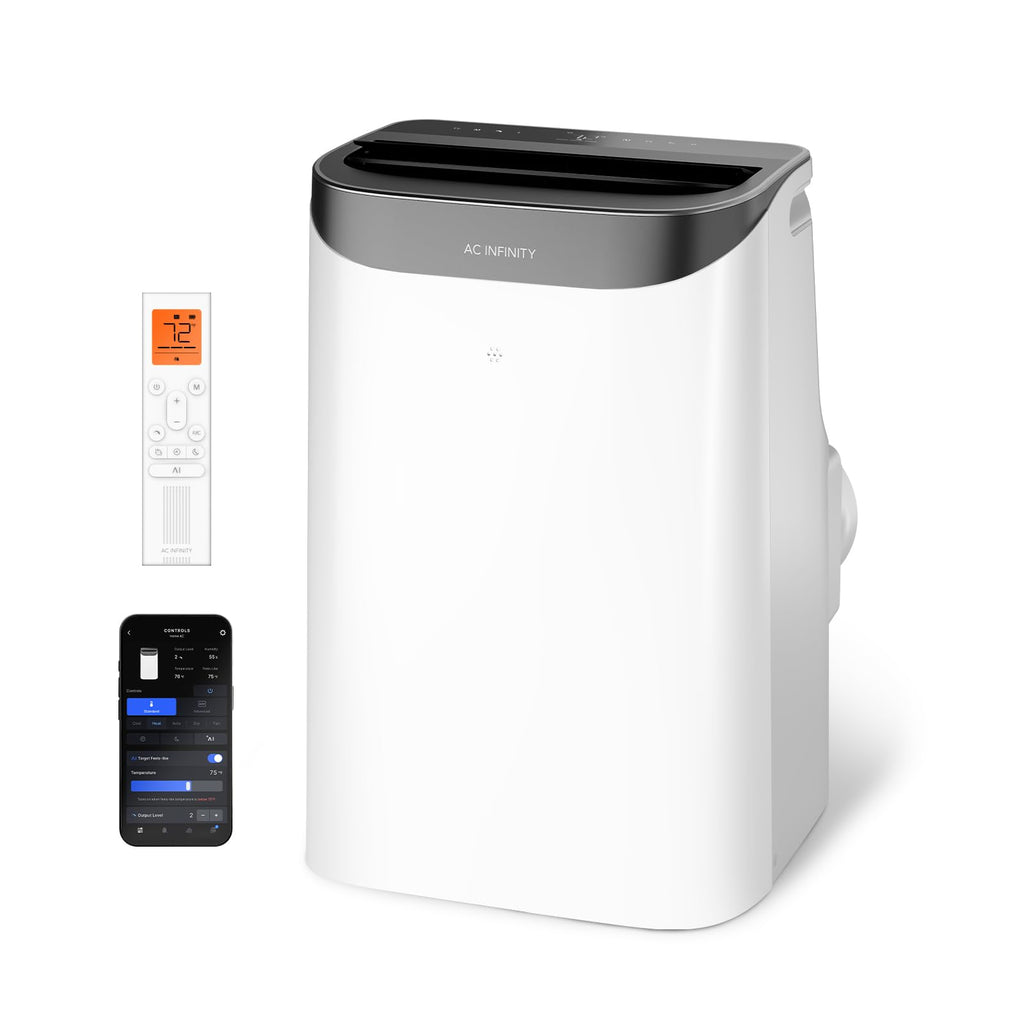 AC Infinity Smart Portable Air Conditioner 5-in-1, All-Season Cool & Heat
