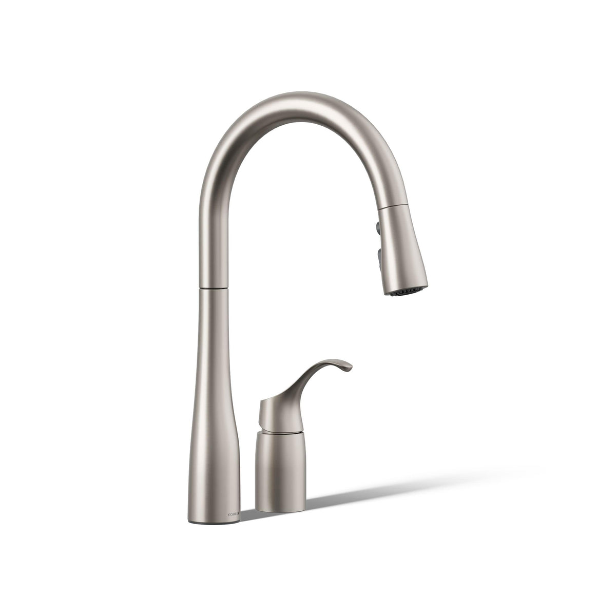 KOHLER Simplice Kitchen Sink Faucet w Pull Down Sprayer, Vibrant Stainless
