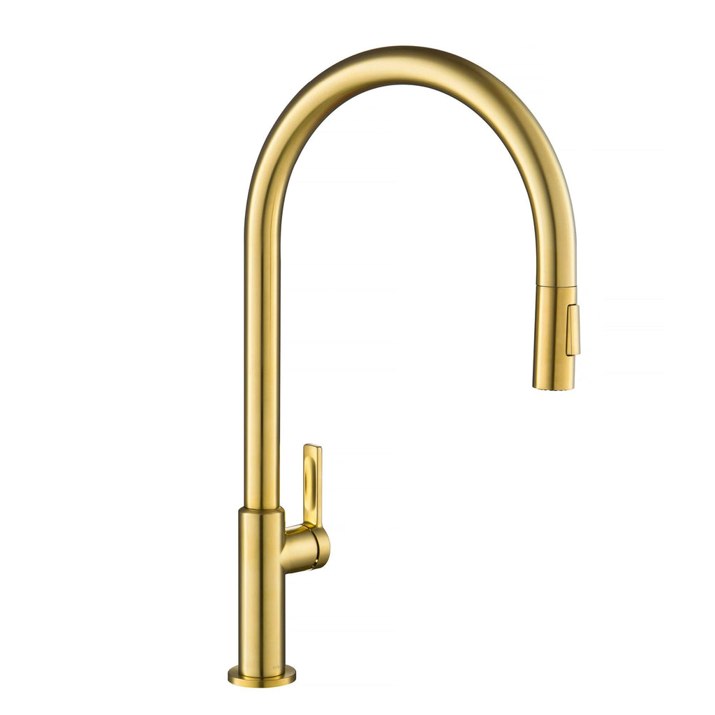 KRAUS Spot Free Stainless Steel Pull Down Kitchen Faucet KPF-2820SFS