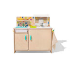 LOVEVERY, The Real Life Play Kitchen with Fresh, Drinkable Running Water, Plus Toddler Recipe Book, Birthday Gift for 18 Months to 5+ Years