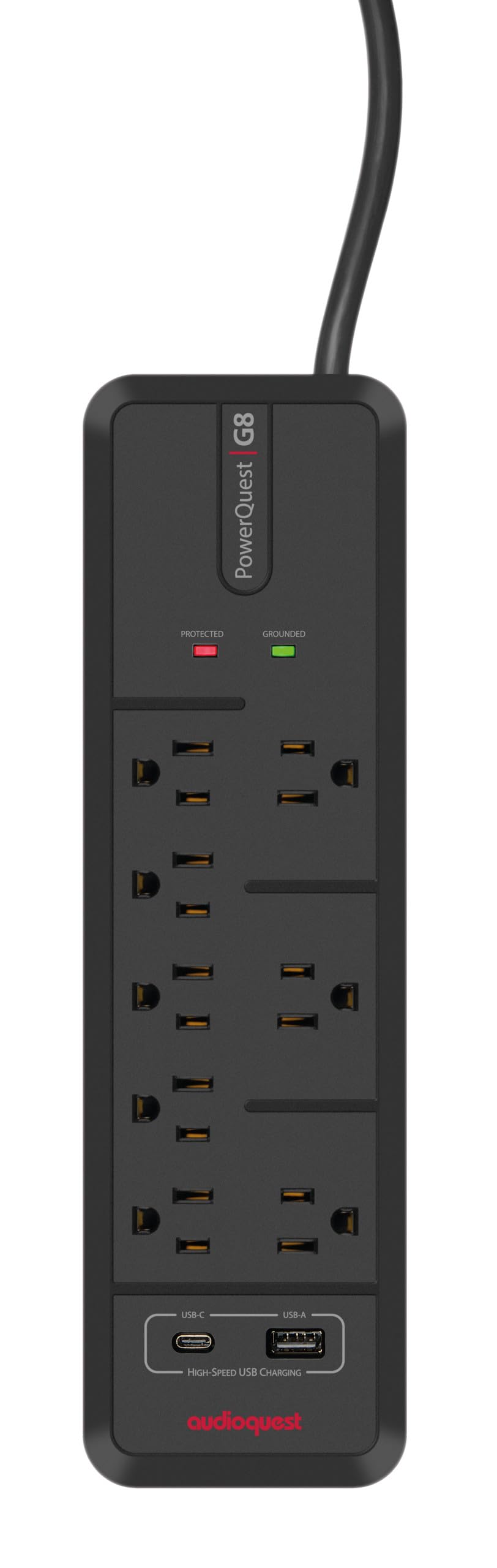 AudioQuest PowerQuest G8 – 8-Outlet Surge Protector