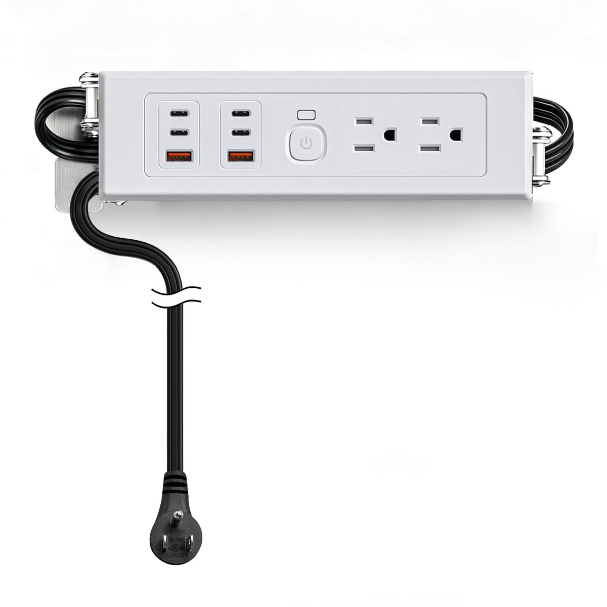 in-Drawer Outlet Kit with Retractable Arm, Integrated Safety Shutoff, PD30W