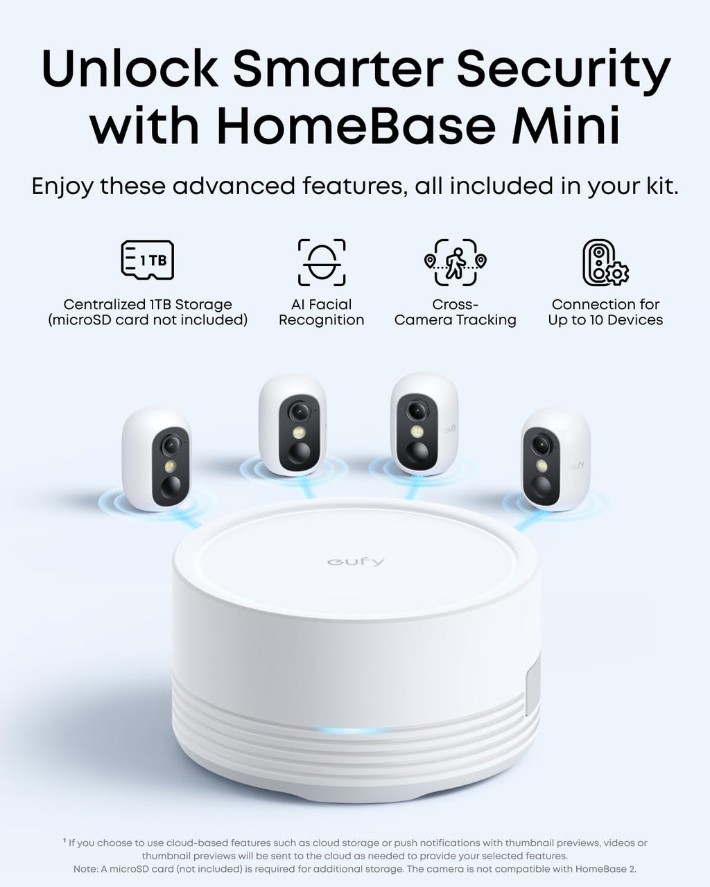 eufy Security eufyCam C35 4-Cam Kit, Wireless Indoor/Outdoor Camera