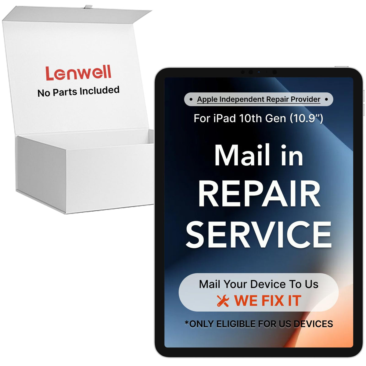 Mail-in Repair Service for iPad Pro 9.7'' OEM Screen Replacement