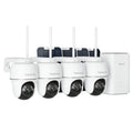 REOLINK Argus PT Ultra 4K Solar Security Cameras Wireless Outdoor 4 Cam Kit