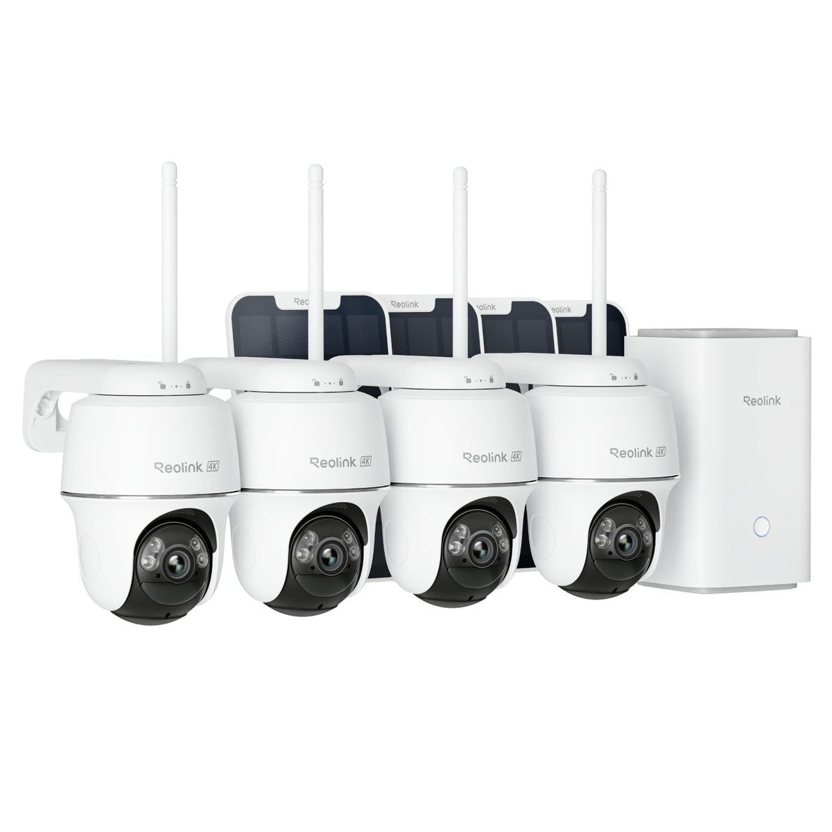 REOLINK Solar Security Cameras Wireless Outdoor 360° Coverage Argus PT