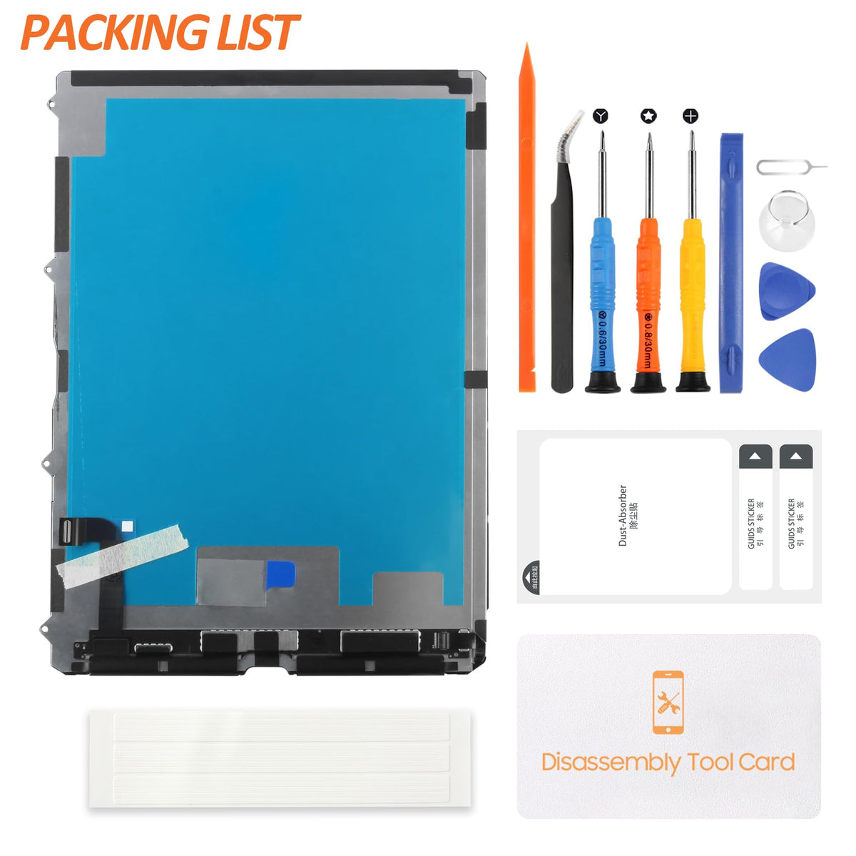 A-MIND LCD Display Screen Replacement for iPad 10th Gen 2022 (A2757, A2777, A2696) – 10.9" LCD Panel Only (No Touch Digitizer)