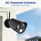 CasaCam Wireless Security Camera Air, 7 inch Monitor, 2 720p Cams, No Fees