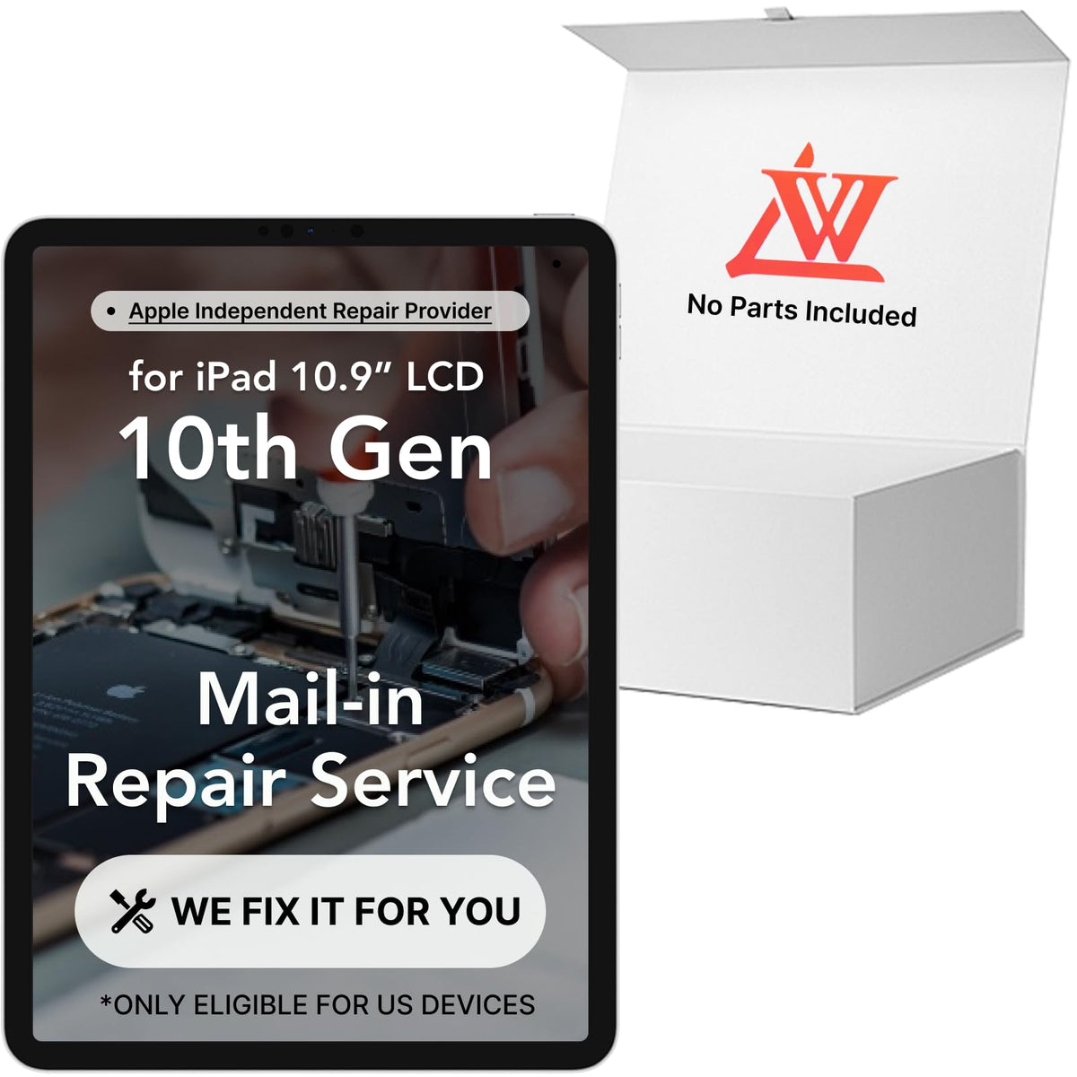 LW Mail-in Repair Service Original OEM Screen Replacement for iPad Pro 9.7