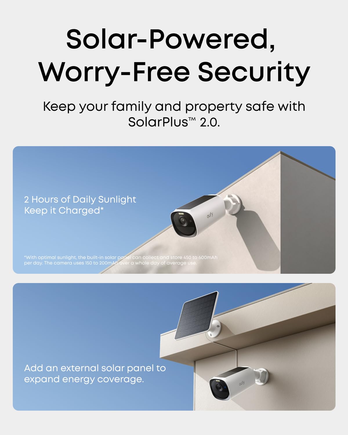 eufy Security eufyCam E40 4-Cam Kit, 2K MaxColor Night Vision，Built-in 16GB