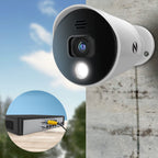 Night Owl 8-Ch Wired DVR System, 4 4K Cams, 1TB HDD, Siren