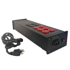 AC Power Filter Power Conditioner - WAudio AC Power Purifier with Surge Protector, Black