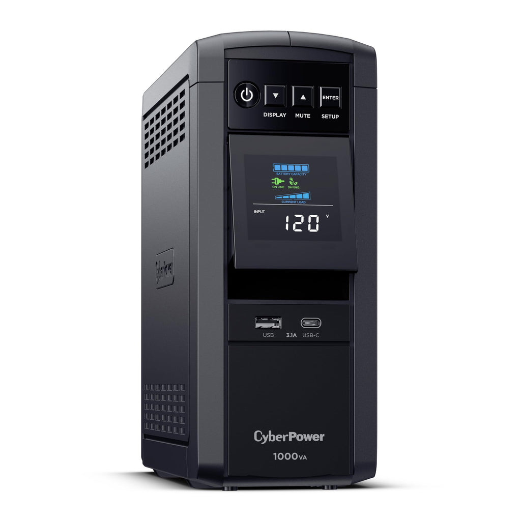 CyberPower CP1000PFCLCD PFC Sinewave UPS Battery Backup and Surge Protector