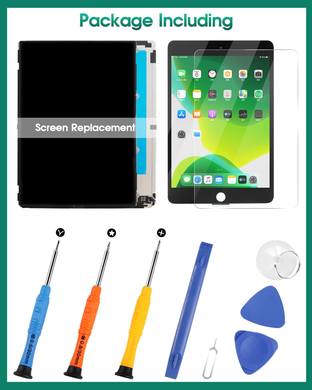 for iPad A2696 LCD Display Repair for iPad 2022 10th Gen Screen Replacement for iPad 10th Generation 2022 10.9" LCD Screen Replacement Kits A2757 A2777 (Not Include Digitizer)