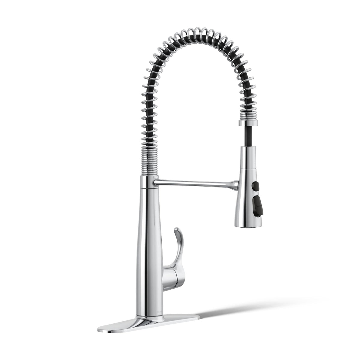 KOHLER Simplice Kitchen Sink Faucet w Pull Down Sprayer, Vibrant Stainless