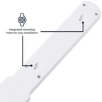 Amazon Basics 6-Outlet Surge Protector Power Strip with 200J Protection, Circuit Breaker, 2ft Extension Cord, White, 20-Pack