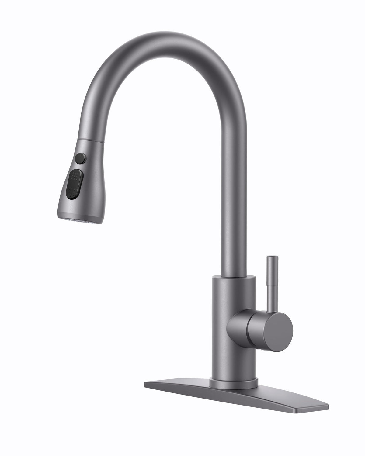 FORIOUS Touch Activated Kitchen Faucets Pull Down Sprayer, Brushed Nickel