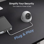 ANNKE 8CH 5MP PoE Security Camera System, 1TB HDD, 4pcs 3K Outdoor IP Cams