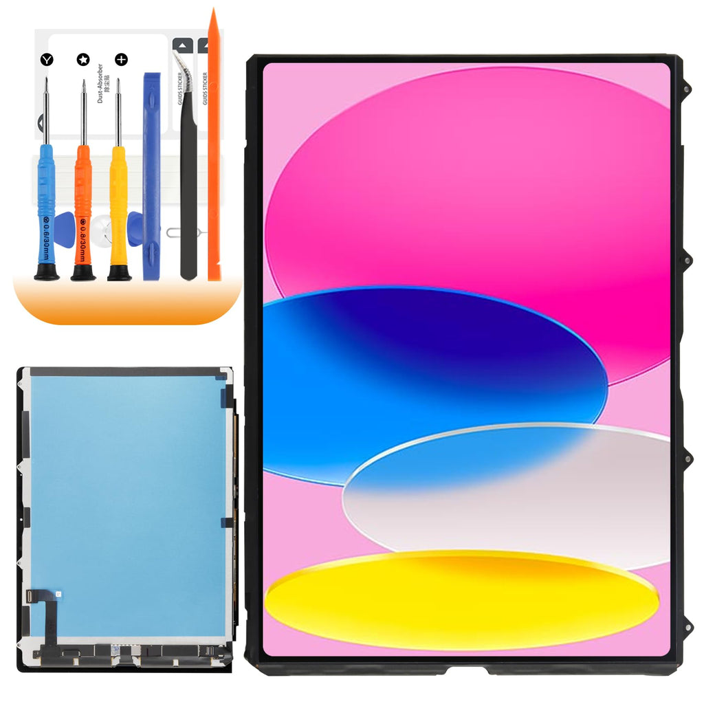 for iPad 10th Gen LCD Screen Replacement for ipad 10th Generation Display 2022 A2696 A2757 A2777 LCD Display Replacement Repair Part(Not Touch Digitizer)