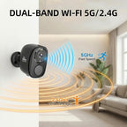 Rraycom 5G/2.4G Security Cameras Wireless Outdoor,4Pack Cameras System