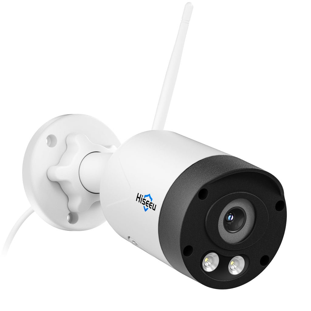 Hiseeu 4K/8MP Wireless Security Camera Outdoor, 4 Cam-Kit, 1T HDD
