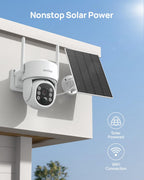 ANNKE Solar Wireless Outdoor Security Cameras, 4K NVR, 8-Cam Kit, 1TB HDD