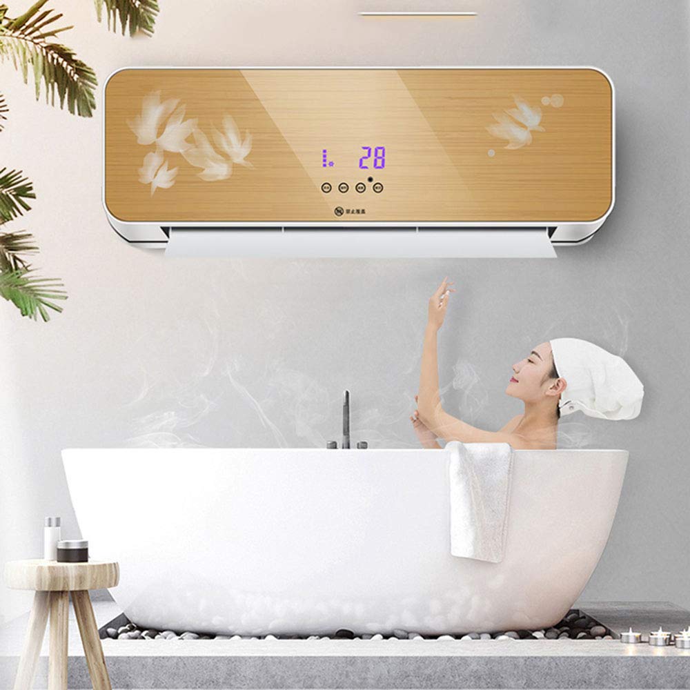 Household Heating And Cooling Dual-Use Air Conditioning Fan/Wall-Mounted Electric Heater/Bath Dual-Use Air Conditioner Heater, 3000w