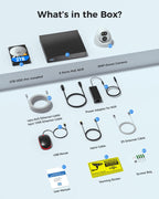 Hiseeu 4K Security Camera System, 8 Pcs 8MP PoE Cameras
