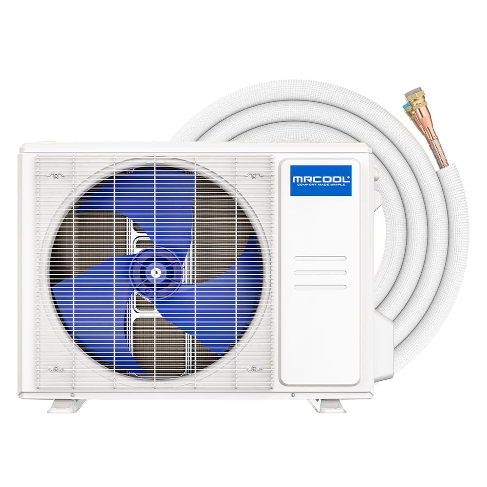 MrCool Easy Pro 24k BTU 18.9 SEER2 Ductless Heat Pump Split System 5th Generation - DIY Mini Split w/ 16ft Lineset & 1 YR Labor Warranty by IWAE