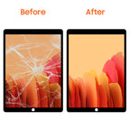 for iPad Pro 12.9 2015 Screen Replacement for iPad Pro 12.9 1st Gen LCD Display A1584 A1652 Screen Digitizer Touch Assembly Repair Parts + IC Connector PCB Flex Cable Black