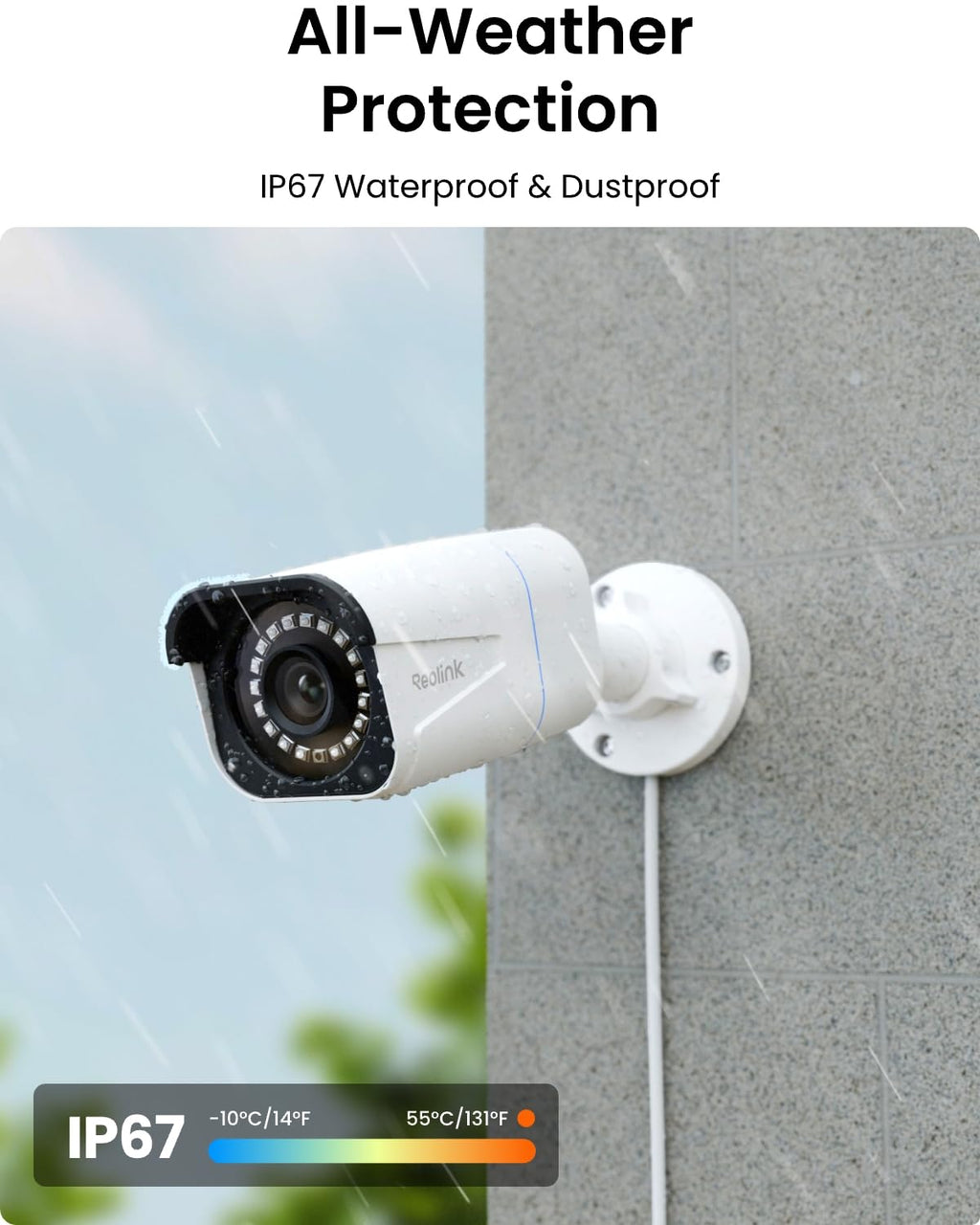 REOLINK 8CH 4K/8MP Security Camera System with 2TB HDD RLK8-800B6
