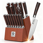 Imarku 14-Piece Japanese Gyutou Stainless Steel Kitchen Knife Set