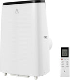 GarveeLife 14000 BTU Portable Air Conditioners, 4-in-1 Indoor AC Unit with Cooling, Dehumidifier, Fan, Follow Me, 24-Hour Timer, Remote Control & Window Kit for Bedroom, Home Office, Apartment,