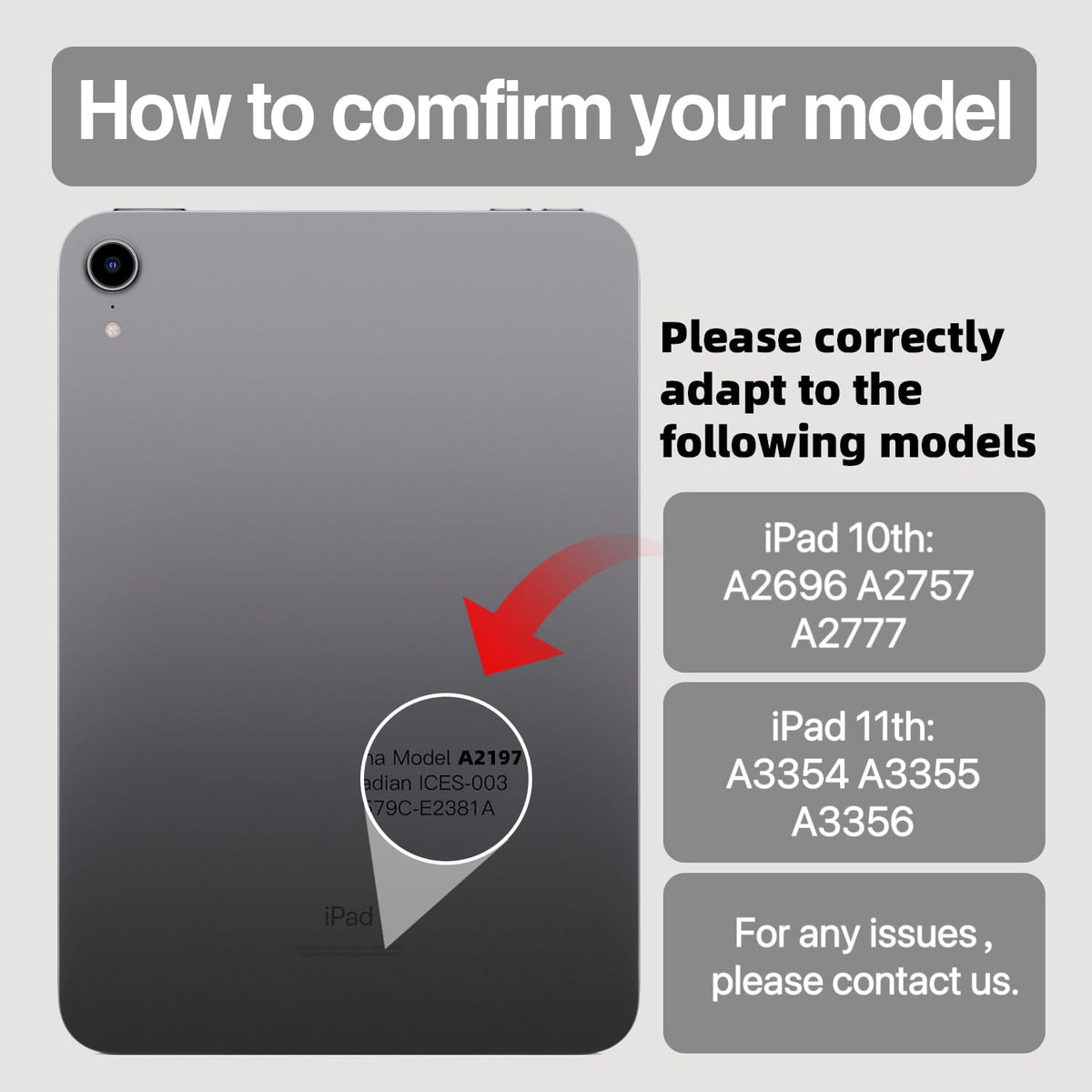 10.9" LCD Screen Replacement for iPad 10th 11th Generation with Repair Kit (not Touch Glass), Specialized for Repair Shops, Factory Direct Supply, Model: A2696 A2757 A2777 A3354 A3355 A3356