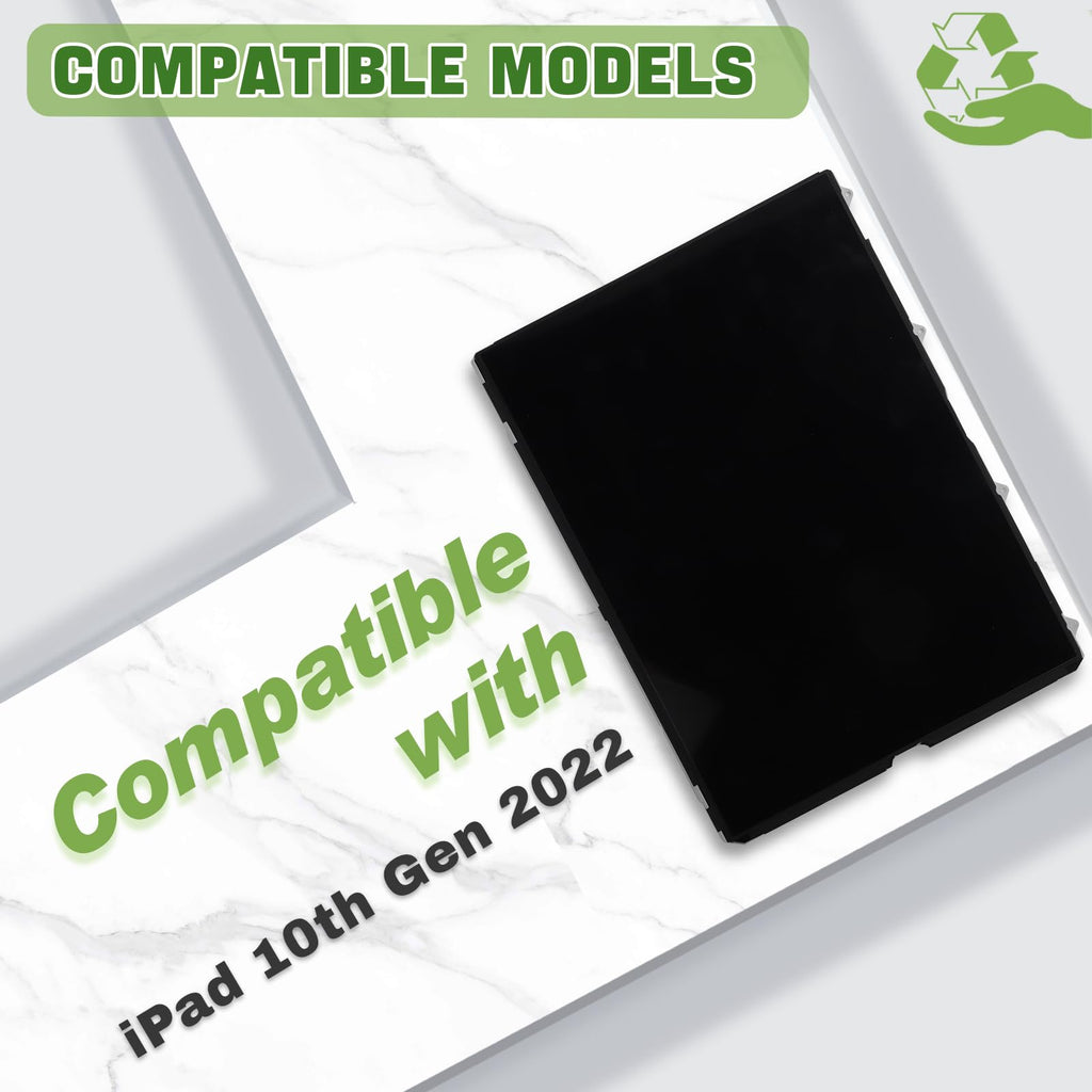 New Black LCD Screen for iPad 10 Gen 10.9'' 2022 A2696 A2757 A2777 Display LCD Screen Replacement with Upgraded Repair Tools Kit-Only LCD,Not Include Touch Digitizer