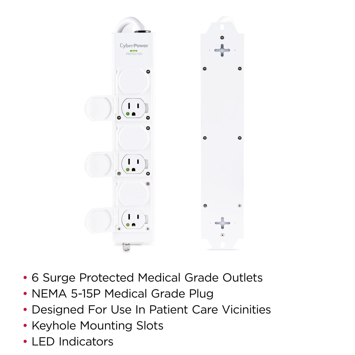 CyberPower MPV615S Medical-Grade Surge Protector