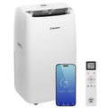 Westinghouse 14,000 BTU Air Conditioner with Heat Mode, Cools 700 sq. ft., WiFi Enabled, Remote Controlled, Dehumidifier, 3-Speed Fan, Programmable Timer, Window Kit