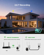 CAMCAMP Wireless Security Camera System 8 Security Cameras Wireless Outdoor